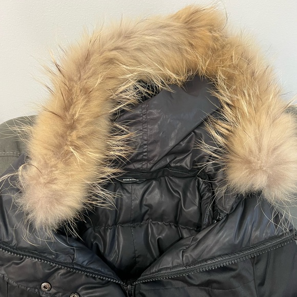Soia & Kyo Hooded Parka w/ Removable Fur trim - Picture 5 of 14